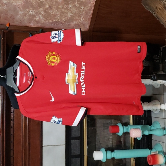 Red Sports Top Football Size Youth XL - Picture 1 of 7